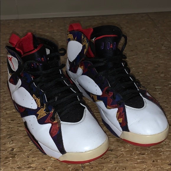 Ugly sweater Jordan 7’s
